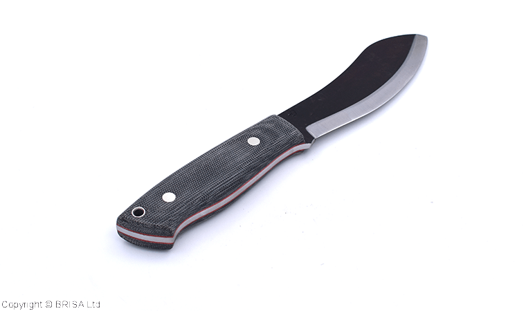 Matkanuga Brisa Nessmuk 125 Must Micarta