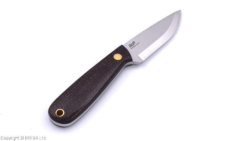 Matkanuga Brisa Necker 70 Bison Micarta Scandi