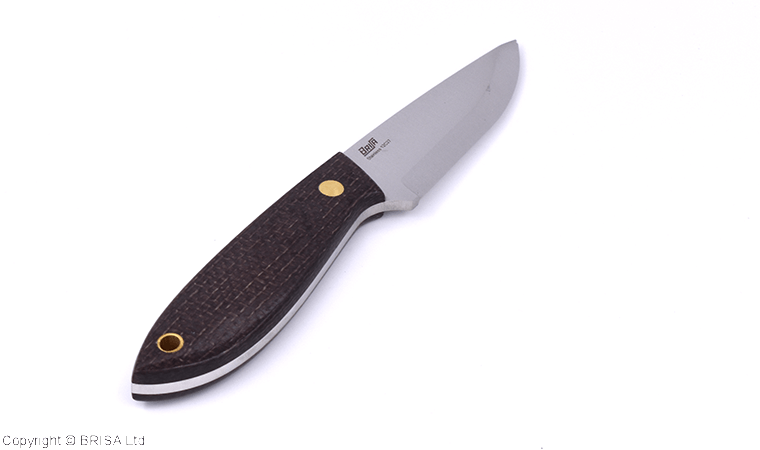 Matkanuga Brisa Bobtail 80 Bison Micarta Scandi