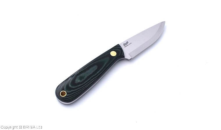 Matkanuga Brisa Necker 70 Roheline Micarta Scandi