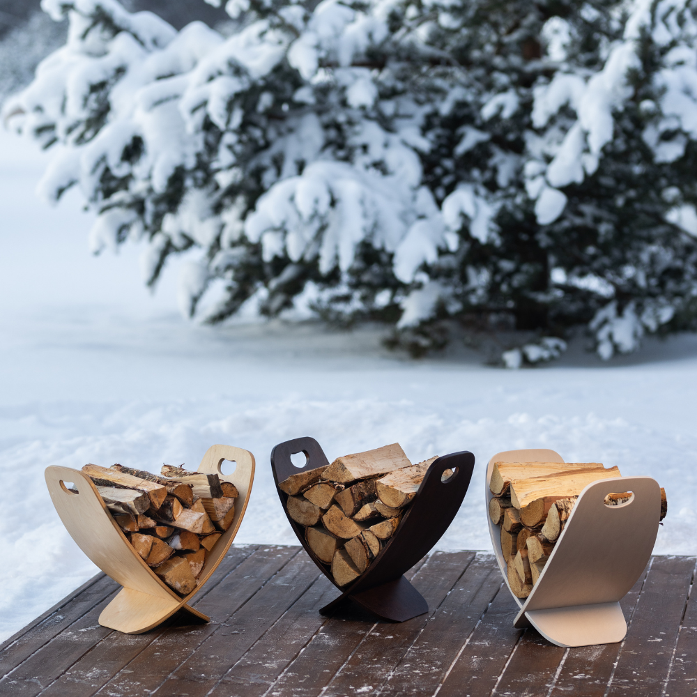 Nordic Firewood Stand