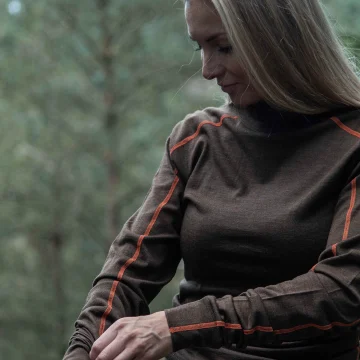 Meriinovillane Sooja pesu särk "Asthor Lue"