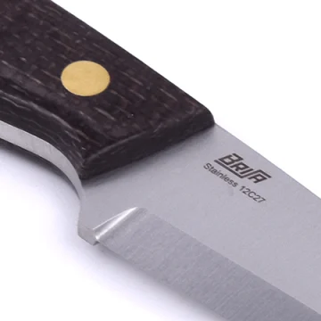 Matkanuga Brisa Bobtail 80 Bison Micarta Scandi