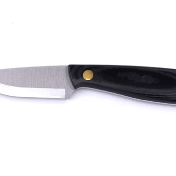 Matkanuga Brisa Necker 70 Must Micarta Scandi