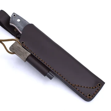 Matkanuga Brisa Nessmuk 125 Must Micarta