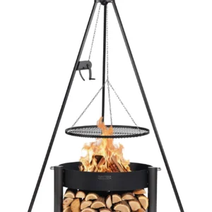 CookKing MONTANA vintsiga kolmjalggrilliga CookKing MONTANA vintsiga kolmjalggrilliga komplekt - 80 cm