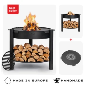 CookKing MONTANA HIGH restiga grillplaadiga komplekt - 80 cm