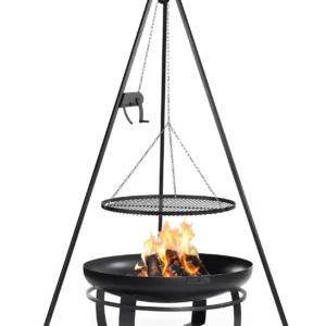 CookKing VIKING vintsiga kolmjalggrilliga CookKing VIKING vintsiga kolmjalggrilliga komplekt - 80 cm